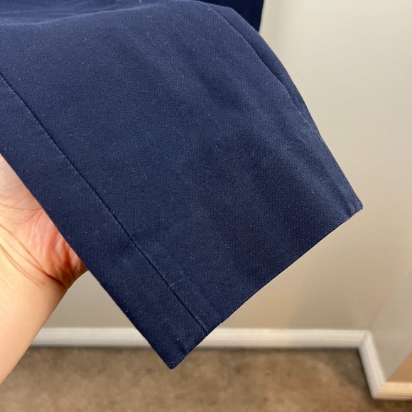 Tory Burch Navy Blue Trousers - Picture 7 of 8